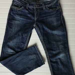 SILVER Suki/Straight Jeans